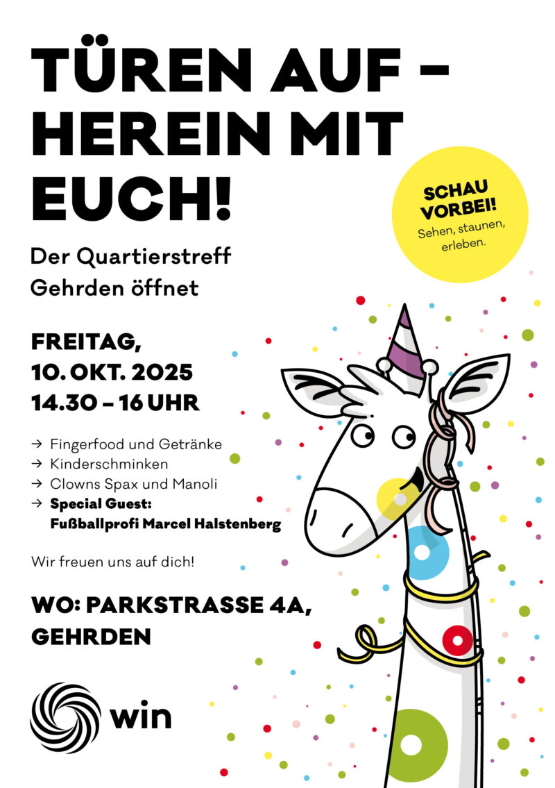 Türen auf - es geht los!